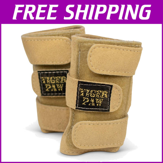 Competition-Grade Adjustable Gymnastics Wrist Supports for Young Athletes - Pair