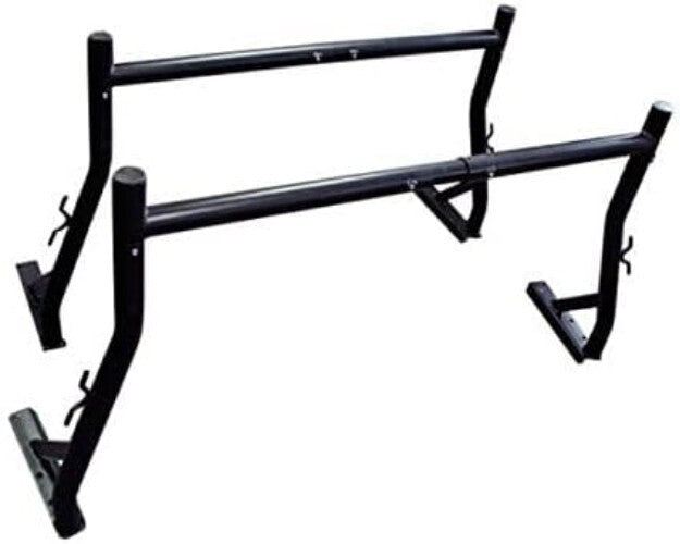 800 LB Adjustable Heavy-Duty Steel Truck Bed Rack - Perfect for Ladders & Lumber