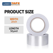 Load image into Gallery viewer, Premium Aluminum Air Duct Tape for HVAC – Heat Resistant Insulation 2” x 50y
