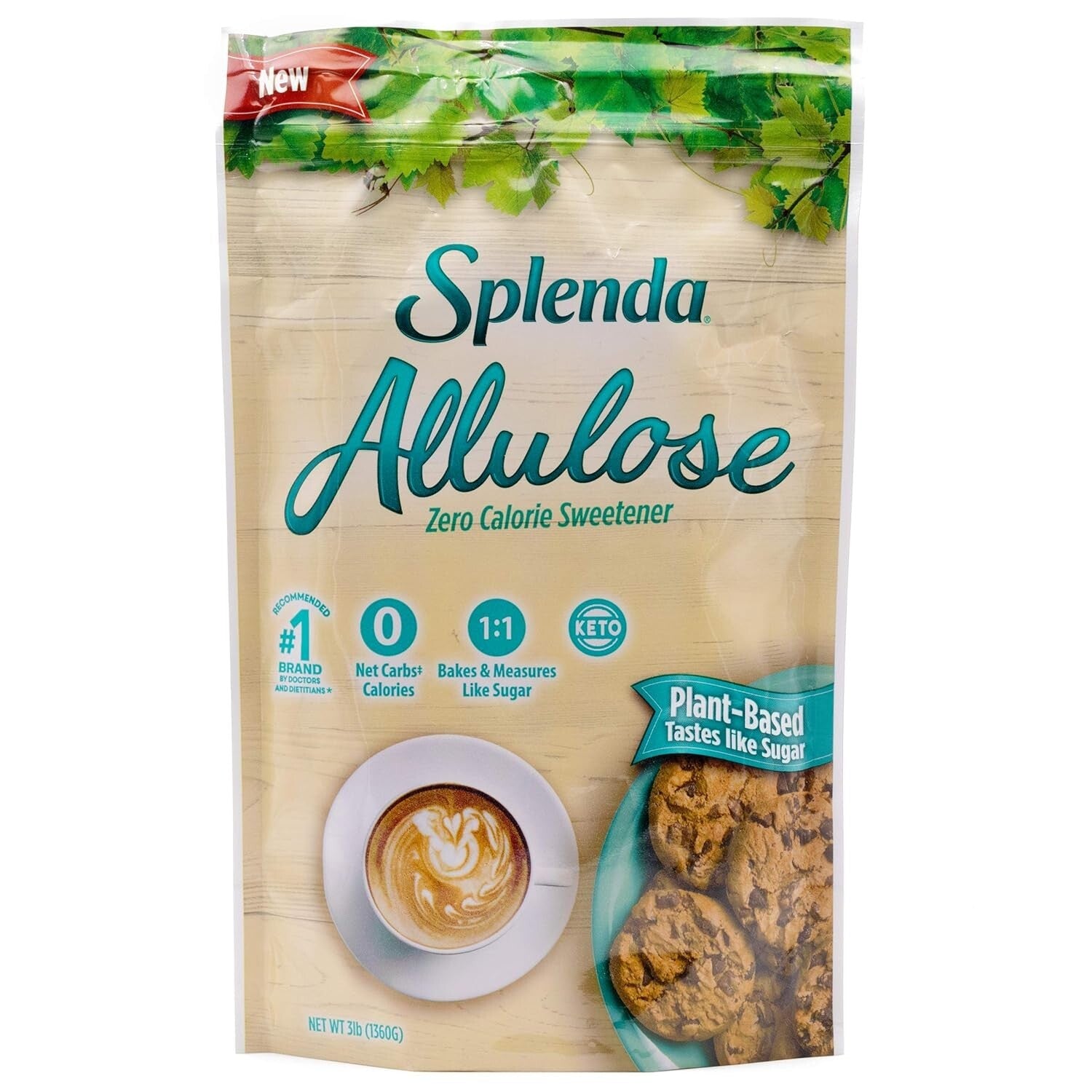 Versatile 3 lb Allulose Sweetener - Ideal for Keto Baking & Refreshing Drinks