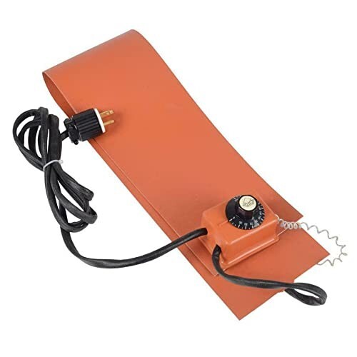 1200W Silicone Rubber Heating Blanket with Adjustable Control for Guitar Bending