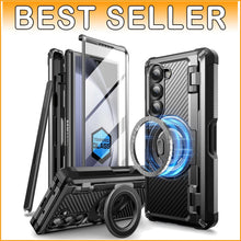 Load image into Gallery viewer, Military Grade Z Fold 6 Phone Case - Built-in Screen Protector &amp; Magnetic Stand