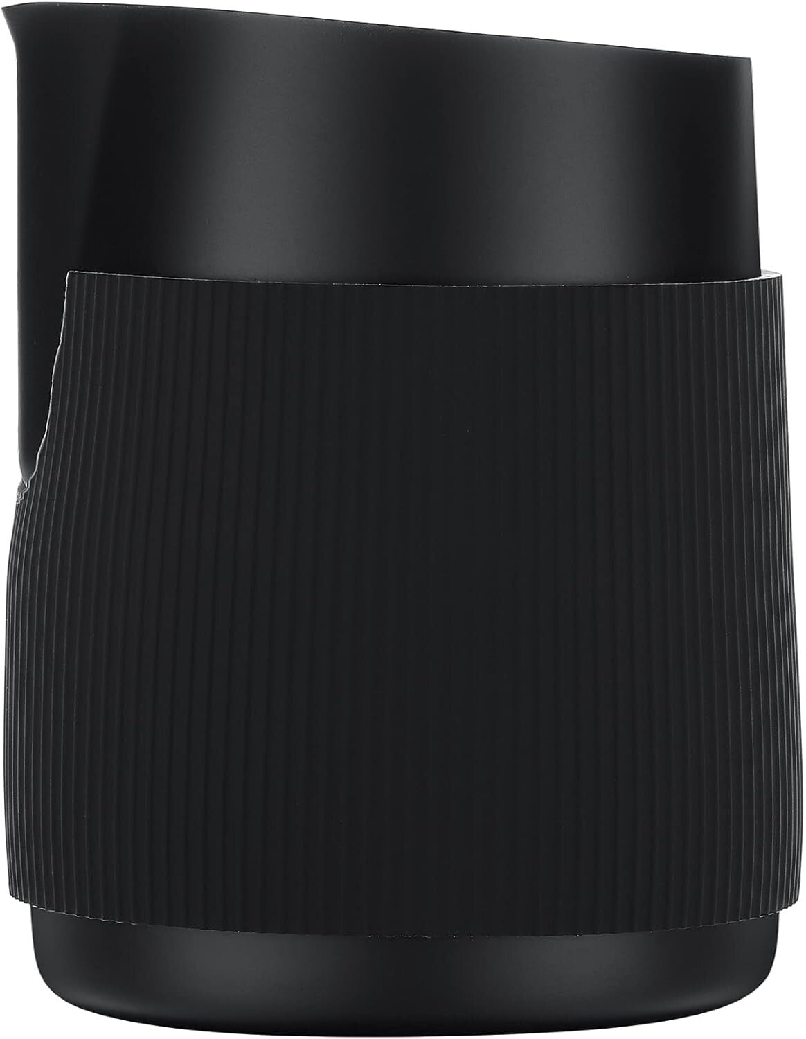 Compact Coffee Frothing Pitcher with Precision Spout - Ideal for Latte Art