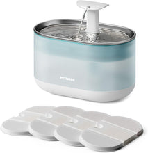 Load image into Gallery viewer, Automatic Cat Water Dispenser with 2.1L Size, Dual Flow Modes &amp; Quiet Operation