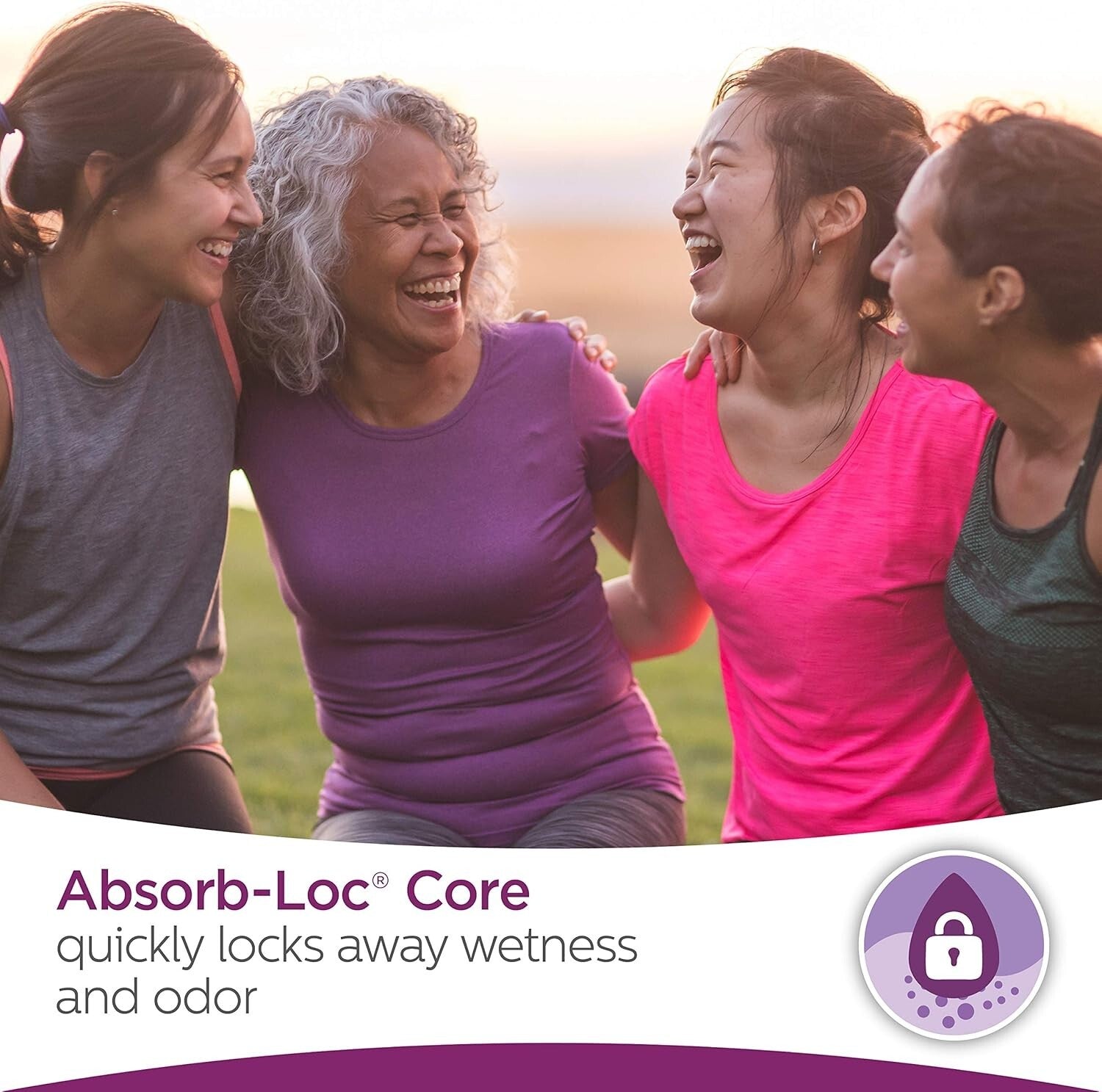 Discreet Long Micro Liners for Light Bladder Leaks - 50 Pack, Unscented Comfort