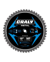 Load image into Gallery viewer, High Density 10-Inch 50 Teeth Circular Saw Blade for Angle Iron &amp; EMT Conduit