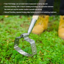 Load image into Gallery viewer, Looped Action Stainless Steel Hoe - Reduce Weeding Time &amp; Garden Maintenance