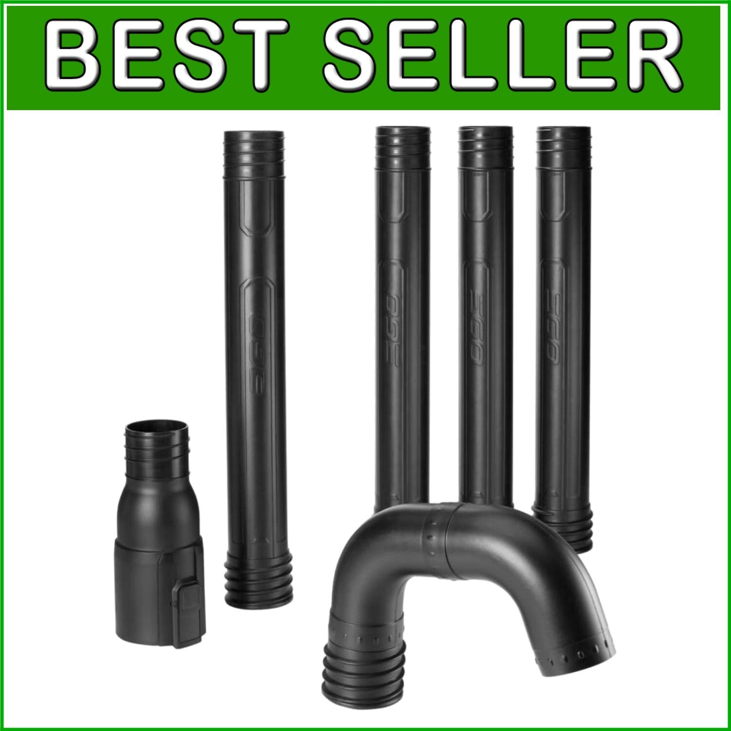 8.3 ft. Gutter Cleaning Attachment for Leaf Blowers - Safe & Efficient Use