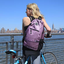 Load image into Gallery viewer, Multi-Purpose Gym Sling Backpack with Cell Phone Pocket and Water Bottle Holder