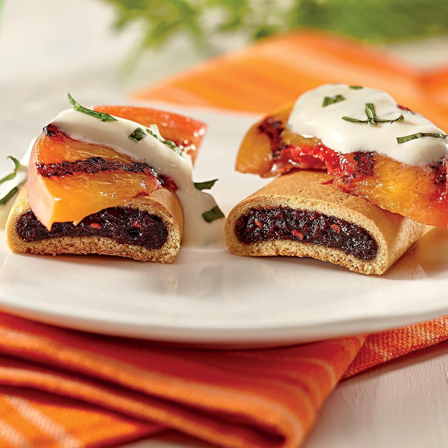 Delicious 12 x 10 oz Packs of Whole Grain Chewy Fig Bars - Kosher Snack