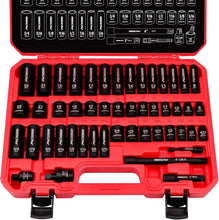 Load image into Gallery viewer, Versatile 49-Piece Mechanic Socket Set in Durable Storage Case - Precision Tools