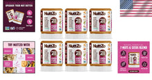 Load image into Gallery viewer, Natural Nut Butter with 7 Nuts &amp; Seeds - Gluten Free, Sugar Free, 12 oz Jar
