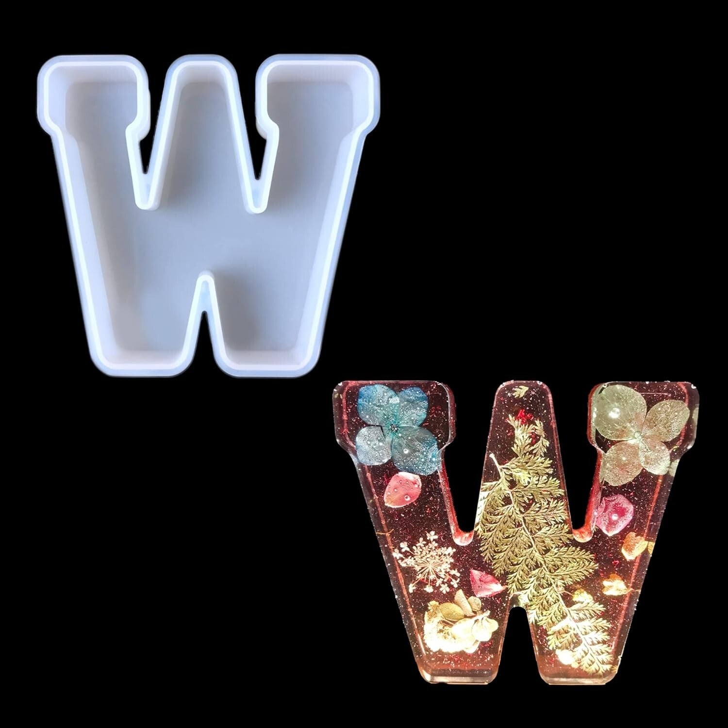 Versatile 6-Inch Silicone Alphabet Mold for Candles, Soap, & Resin - 26 Pack