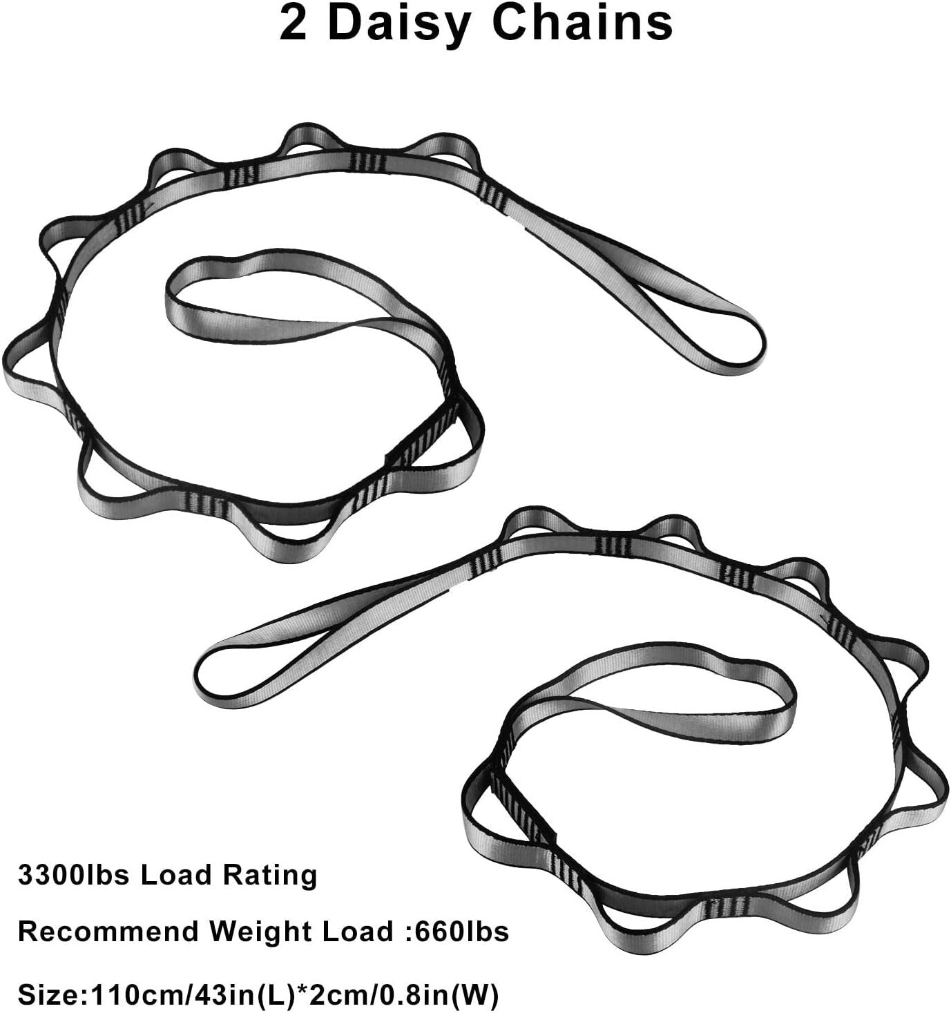 Durable Black Aerial Yoga Hammock for Inversions & Strength Training - 3.3 lbs