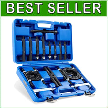 Load image into Gallery viewer, Heavy-Duty Bearing Puller Set with 2" &amp; 3" Jaws - Durable Gear Removal Solution