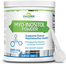 Load image into Gallery viewer, Premium Myo-Inositol Powder - 100% Pure, 183 Servings, Hormonal Balance Support