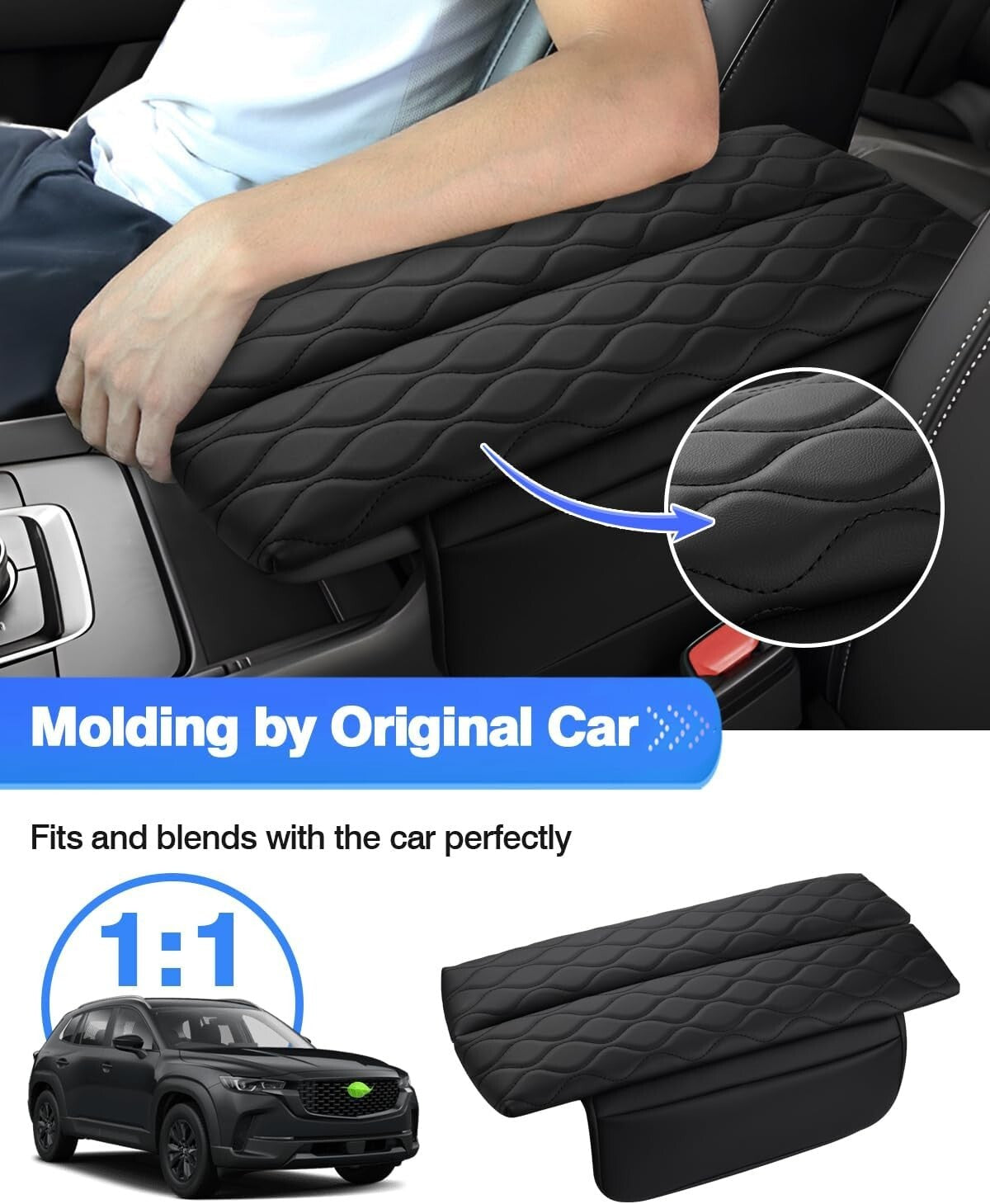 Custom-Fit Armrest Cover for Mazda CX-50 (2023-2025) – Durable & Comfortable