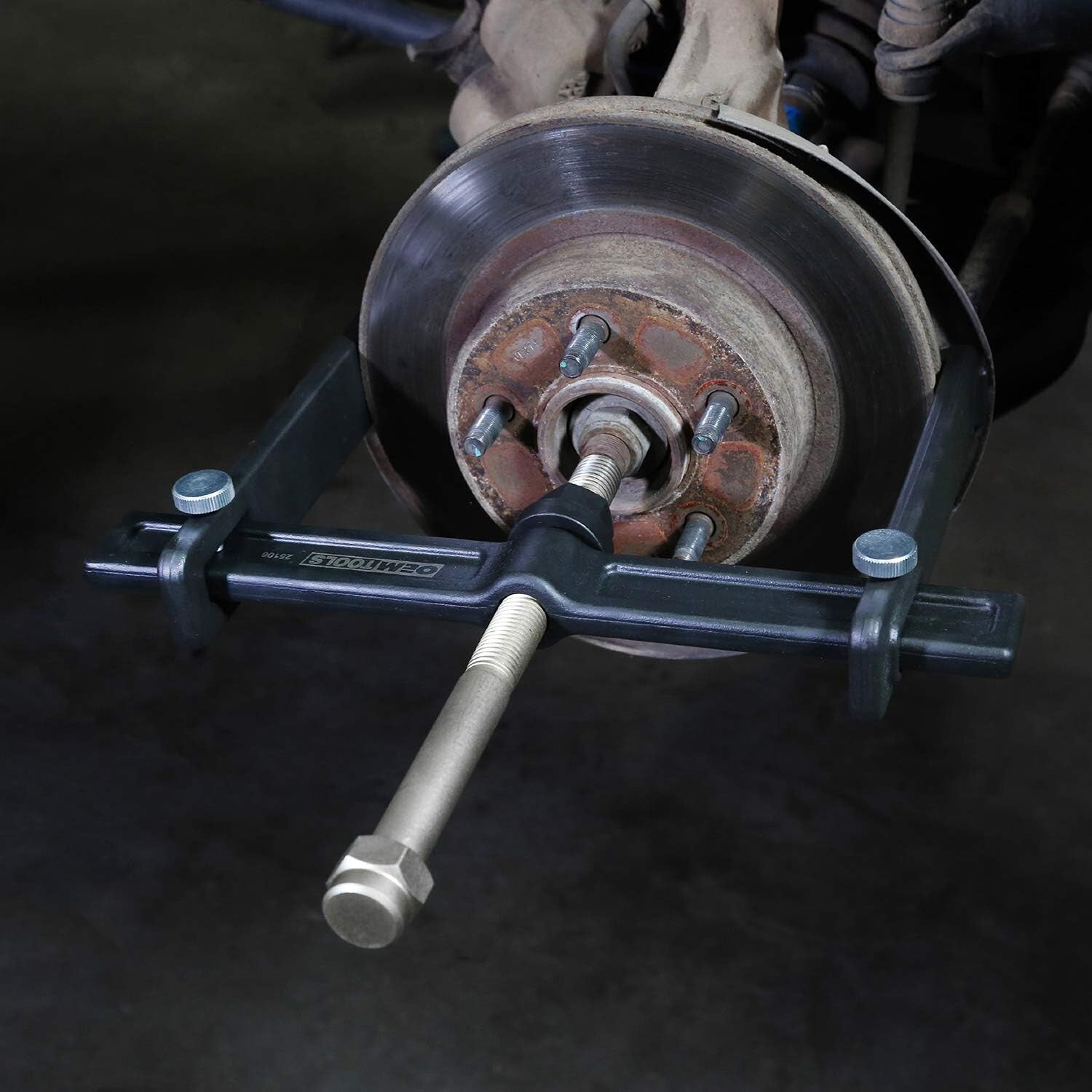 7-Ton Heavy Duty Brake Drum Puller & Rotor Removal Tool for Impact Wrenches