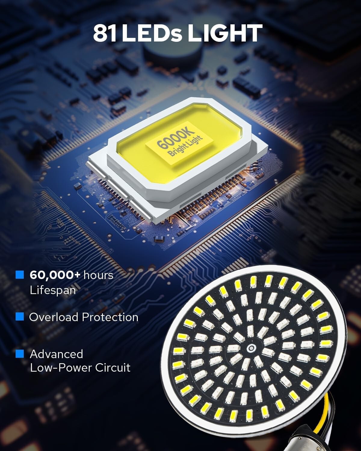 Super Bright 1157 LED Indicator Lights for Harley: Front & Rear Smoke Lens Kit