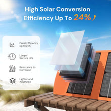 Load image into Gallery viewer, Lightweight 30W Solar Charger with Smart IC - Safe Charging in All Conditions