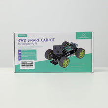 Load image into Gallery viewer, Programmable Mecanum Wheel Robot Kit for Raspberry Pi with App Control &amp; Sensors