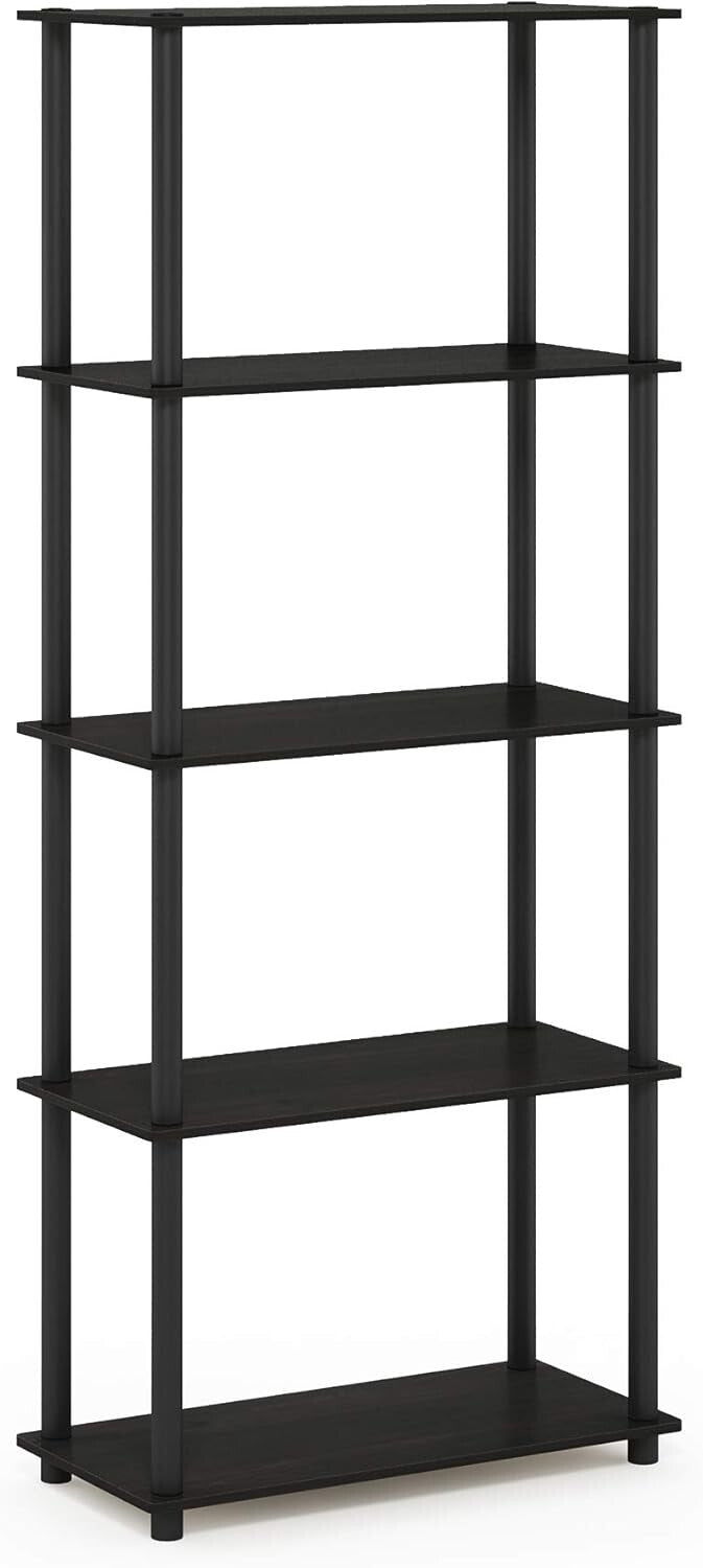 Space-Saving 5-Tier Storage Shelf with Easy Assembly - Ideal for Any Room