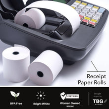 Load image into Gallery viewer, BPA-Free Thermal Receipt Paper Rolls for POS - 3 1/8” x 230’ – 30 Rolls