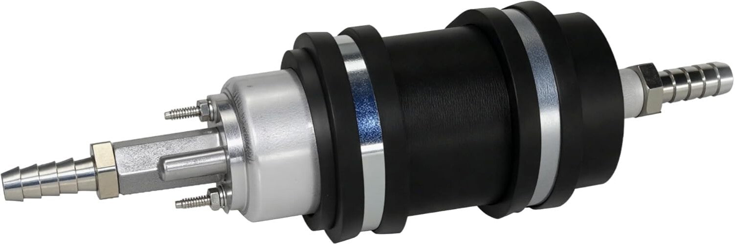 High-Performance Metal Inline Fuel Pump 255LPH - Ideal for Turbocharged Engines