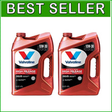 Load image into Gallery viewer, High Mileage 10W-30 Synthetic Blend Motor Oil - Pack of 2 for Engine Longevity