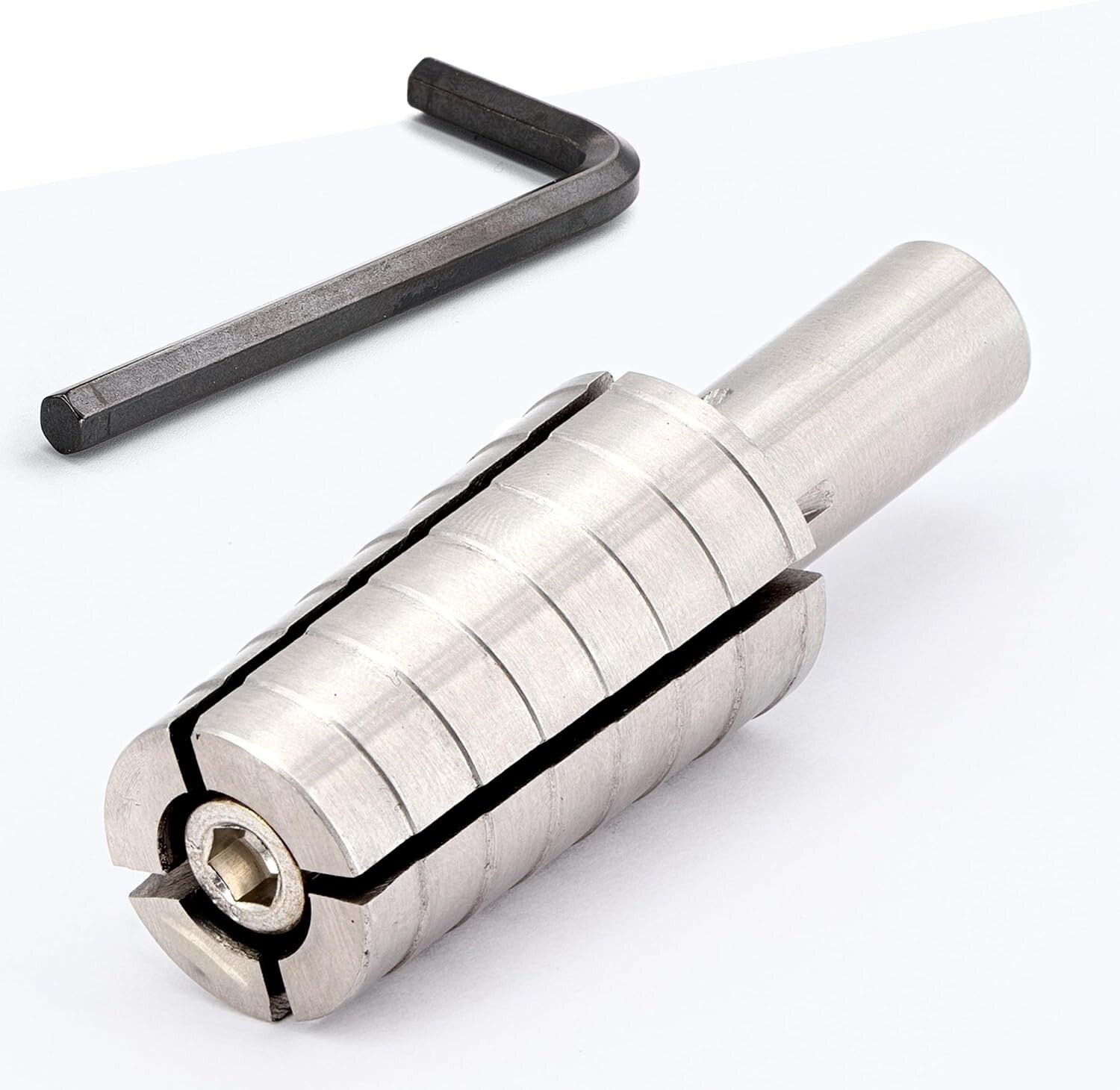 Durable Stainless Steel Ring Mandrel for Lathes - Sizes 11-14, Effortless Use