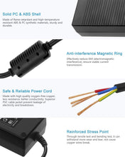 Load image into Gallery viewer, 2-Pack 12V 10A Power Source - Ideal for LED Luminaries &amp; Monitors, 120W Output