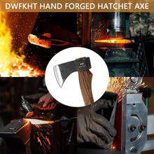 Load image into Gallery viewer, Classic 15.7" Hatchet Axe - High Carbon Steel Blade for Splitting &amp; Chopping