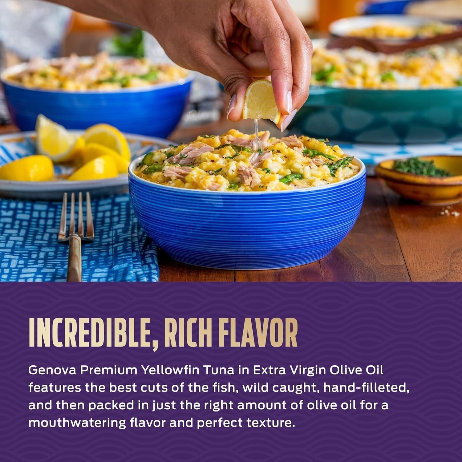 Gourmet Yellowfin Tuna in Olive Oil with Sea Salt - Perfect for Healthy Meals