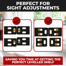 Load image into Gallery viewer, Versatile Floating Shelf Support Brackets - Hidden Hardware with Precision Jig