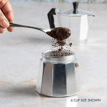 Load image into Gallery viewer, Classic Stovetop Espresso Maker - 12-Cup Moka Pot for Authentic Italian Coffee