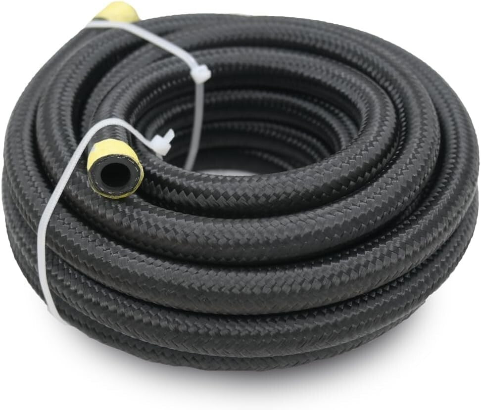 Versatile 10AN 20FT Coolant & Fuel Hose - High Pressure & Temperature Resilient