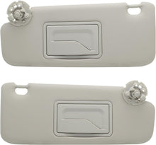 Load image into Gallery viewer, Grey Left &amp; Right Sun Visors for Chevy Cruze 2011-2019 - Easy Fit Replacement