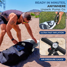 Load image into Gallery viewer, Lightweight Inflatable Paddle Board with Accessories – Ideal for All Ages