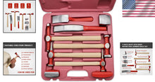 Load image into Gallery viewer, Portable 9-Piece Auto Body Repair Hammer &amp; Dolly Set - Sturdy Carbon Steel Tools