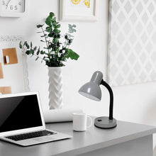 Load image into Gallery viewer, Modern Gray Desk Lamp Set of 12 with Adjustable Height &amp; LED Convenience