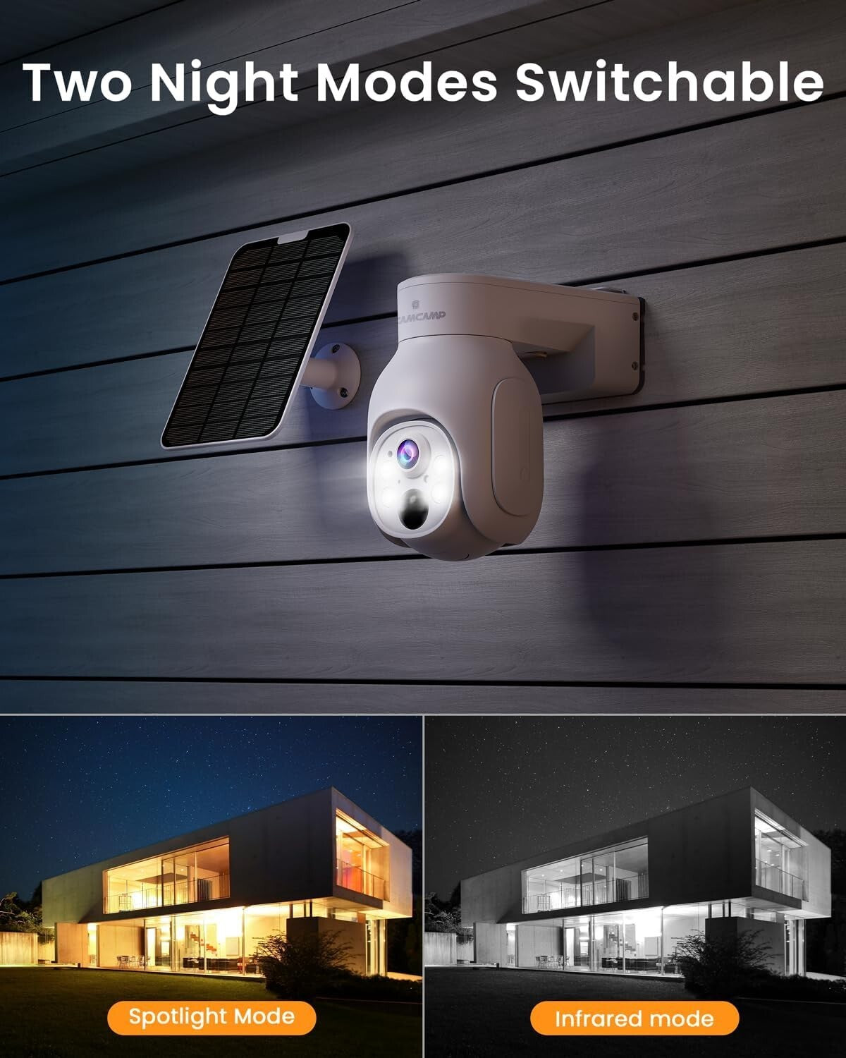 Outdoor Wireless Security Cameras with 500GB NVR - Solar-Powered & Motion Alerts