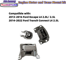 Load image into Gallery viewer, High-Quality Engine Mounts for 2013-2022 Ford Escape &amp; Transit Connect Vehicles