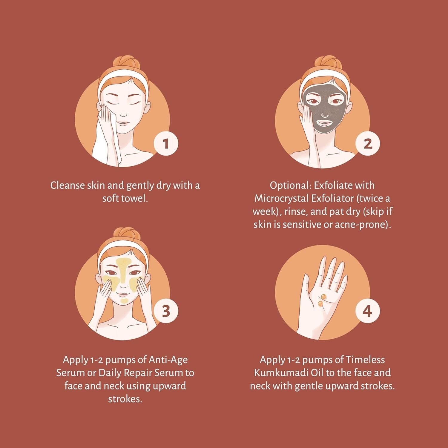 Radiant Kumkumadi Oil with Pure Saffron & Herbs - 18ml Luxurious Face Oil