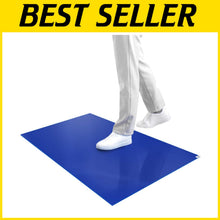 Load image into Gallery viewer, ISO-Certified Tacky Mats 24" x 36" Blue Case of 4 - Maintains Hygienic Floors