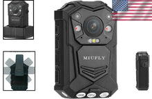 Load image into Gallery viewer, Secure 1296P Body Camera with 2 Inch Display and 12 Hours Battery Life