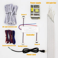 Load image into Gallery viewer, Modern 23.6" Cascading LED Stair Lighting Kit - Motion-Activated &amp; User-Friendly