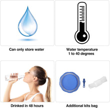 Load image into Gallery viewer, Compact 15L Portable Water Jug with Spigot - Perfect for Emergency Preparedness