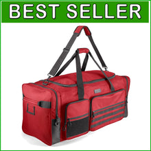 Load image into Gallery viewer, Lightweight 130L Heavy-Duty Gym Duffle with Team Lift Handles &amp; Air Holes