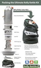 Load image into Gallery viewer, Ultimate 54 oz Camp Kettle – Lightweight Stainless Steel with Whistle for Safety