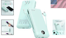 Load image into Gallery viewer, Green Travel Power Bank 20000mAh with Fast Charge &amp; Smart Display for Devices